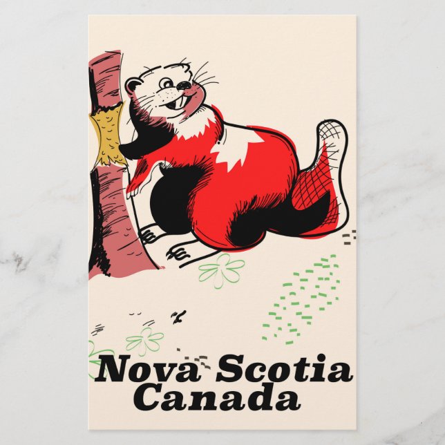 Papelería Nueva Escocia canadá (Anverso)