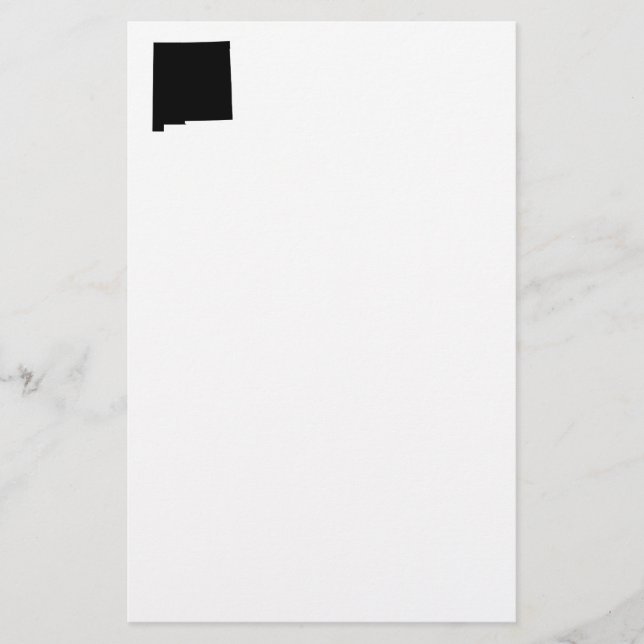 Papelería Nuevo México en blanco y negro (Anverso)