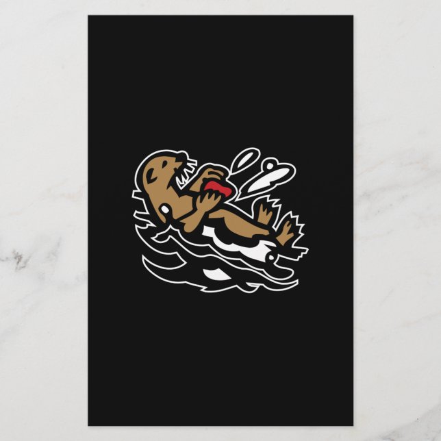 Papelería Nutria de mar (Anverso)