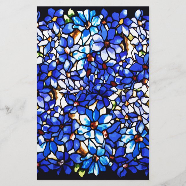 Papelería Ode a Tiffany Clematis (Anverso)