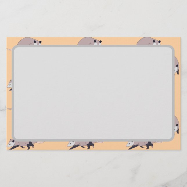 Papelería Opossums (Anverso)