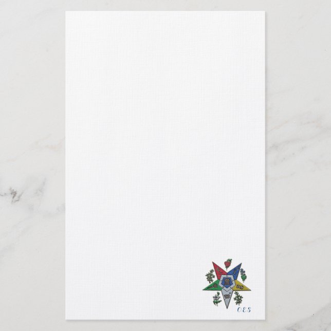 Papelería Orden De La Estrella Oriental (Anverso)