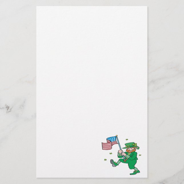 Papelería Orgullo americano irlandés (Anverso)