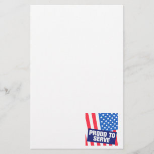 Papelería Orgulloso de Servir