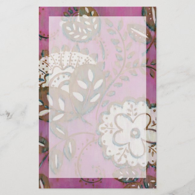 Papelería Ornamento radiante I (Anverso)