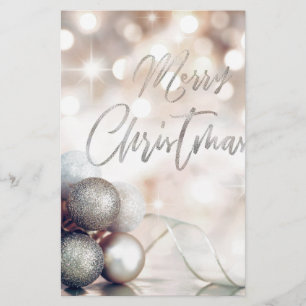 Papelería Ornamentos navideños de Feliz