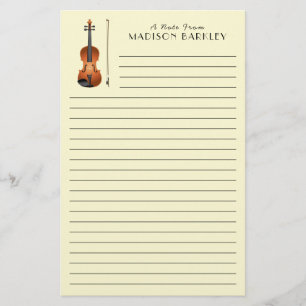 Papelería Orquesta de cuerdas de profesores de violín