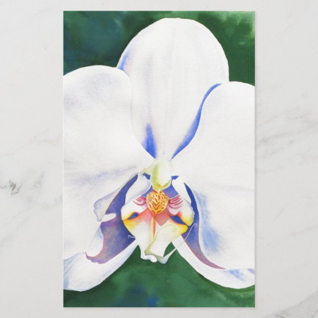 Papelería Orquídea Blanca (Anverso)
