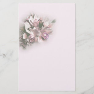 Papelería orquídeas rosas 1