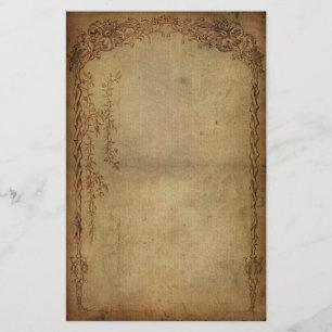 Papelería Oscuridad de la elegancia del vintage