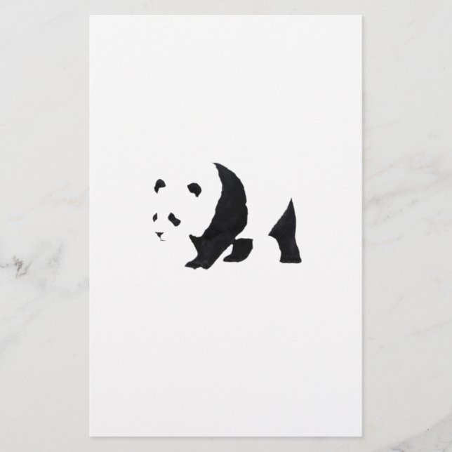 Papelería Oso panda grande (Anverso)
