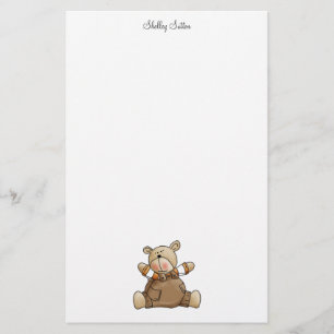 Papelería Osos de Lil · Mameluco de Brown del bebé