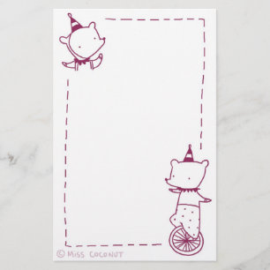 Papelería Osos del circo