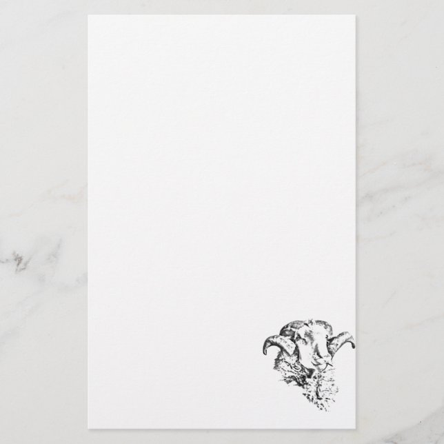 Papelería Oveja Carnero Funky y Lindo (Anverso)