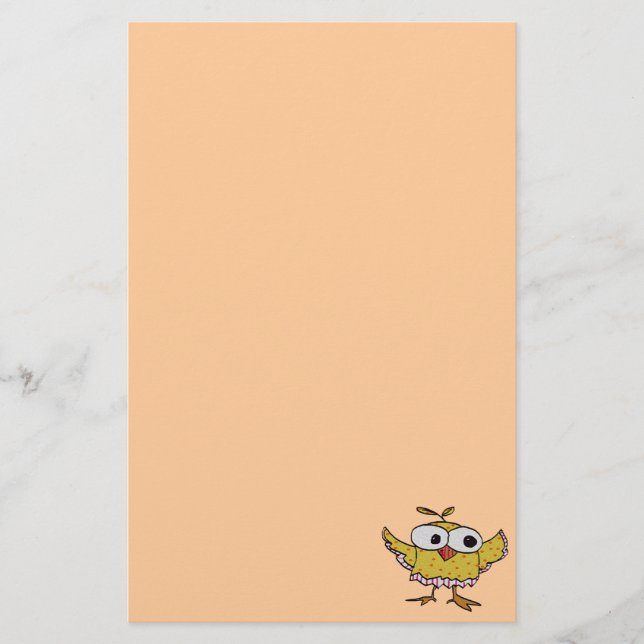 Papelería owlmer (Anverso)