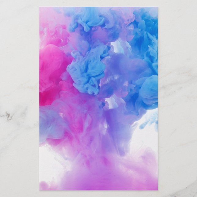 Papelería Paint Plumes (Anverso)