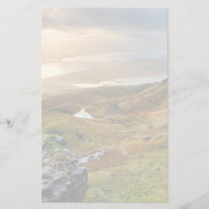 Papelería Paisaje de las colinas rocosas de Escocia
