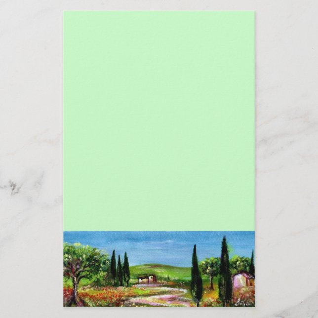 PAPELERÍA PAISAJE DE TOSCANA 5 (Anverso)