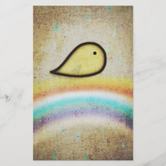 Papelería Pájaro y arcoiris