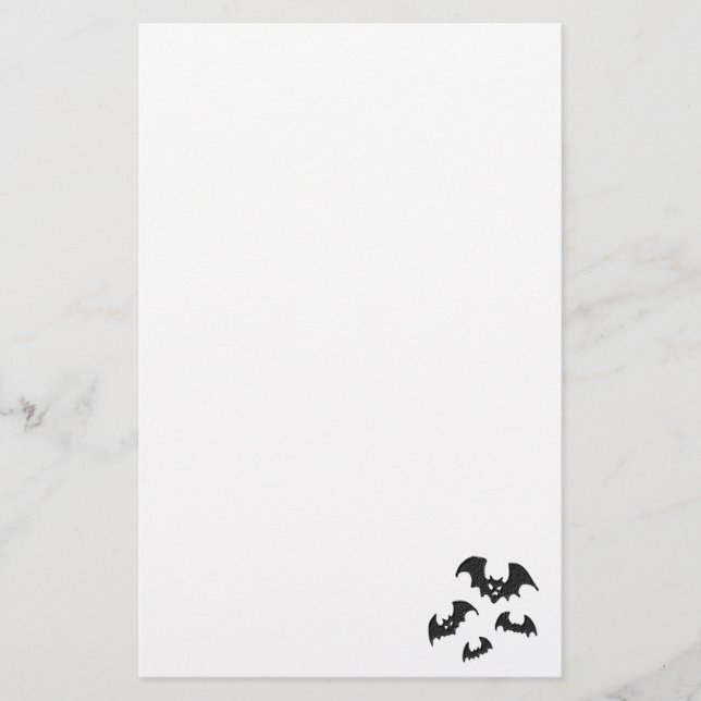 Papelería Palos de Halloween (Anverso)