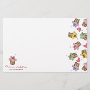 Papelería Panadería de la confitería de las magdalenas de 