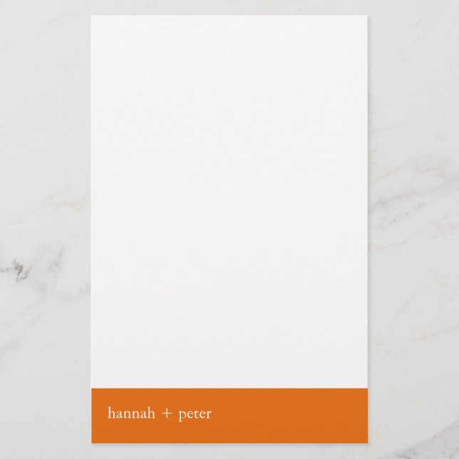 Papelería Pancarta de Persimmon : (Anverso)
