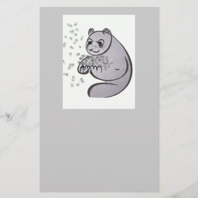 Papelería Panda Bears (Anverso)