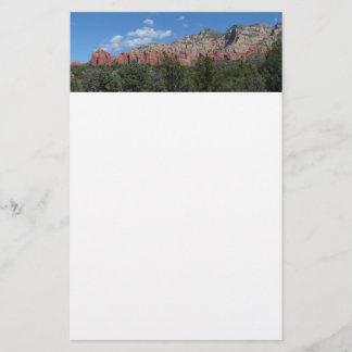 Papelería Panorama de rocas rojas en Sedona Arizona