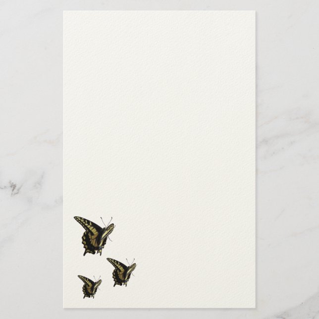 Papelería Papelaria - Mariposas Swallowtail (Anverso)