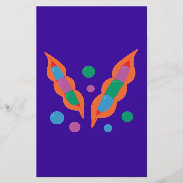 Papelería Pápodas fantásticos (Anverso)