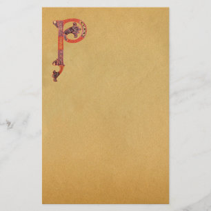 Papelería PARCHE CELTIC P MONOGRAM ,fieltro