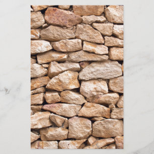 Papelería pared de la piedra caliza
