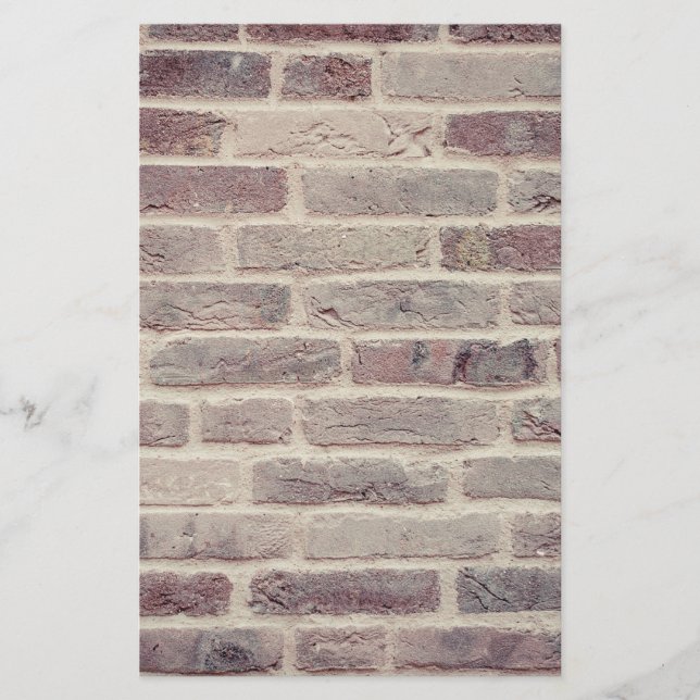 Papelería Pared de ladrillo marrón (Anverso)