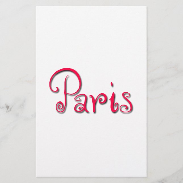 Papelería París (Anverso)