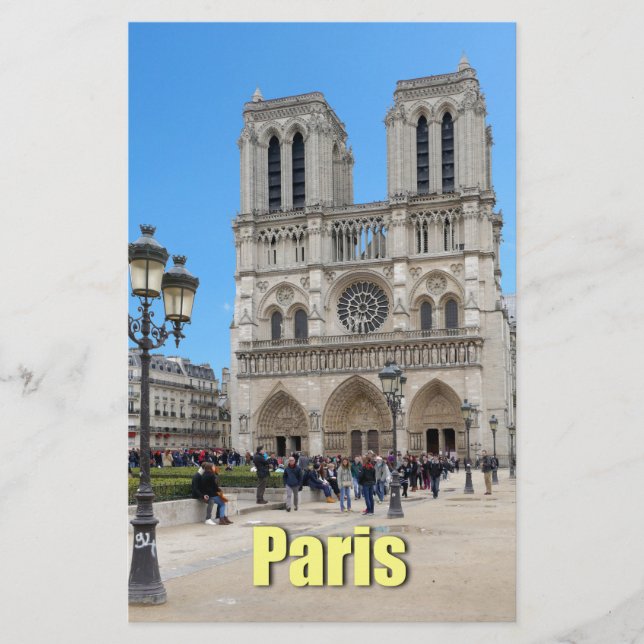 Papelería PARIS Notre Dame (Anverso)