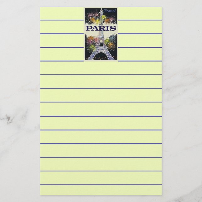 Papelería París: Poster (Anverso)