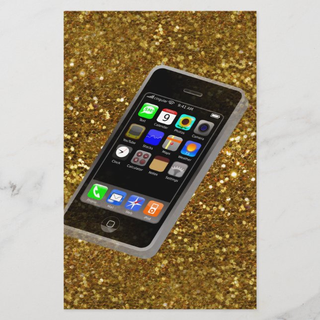 Papelería paro de teléfono móvil (Anverso)