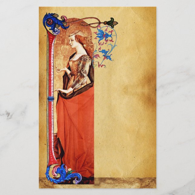 PAPELERÍA PARQUE FLORAL DE SAINT MARY MAGDALENE FLORENTINE (Anverso)