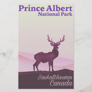 Papelería Parque Nacional Prince Albert, Saskatchewan, Canad