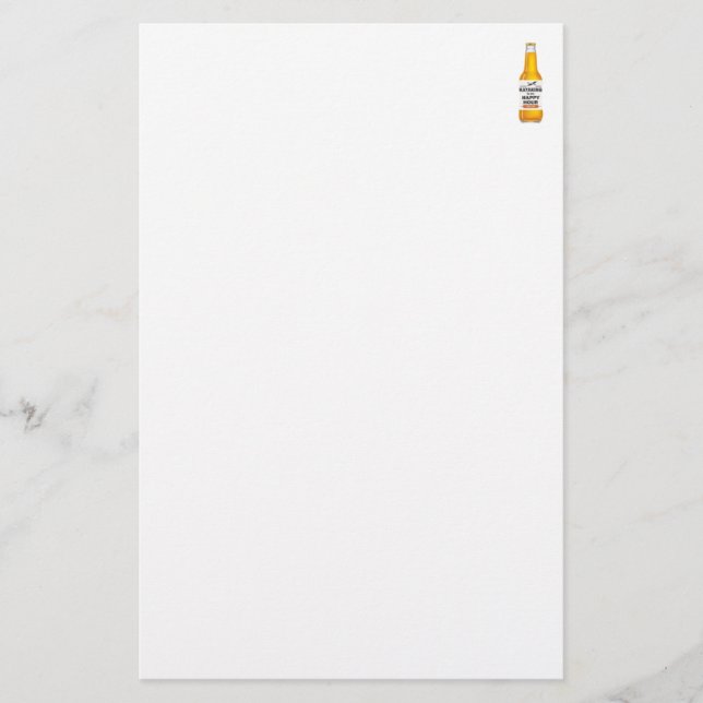 Papelería Pasear en kayak es mi hora feliz (Anverso)