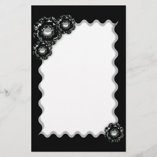 Papelería Pasley Flowers Stationery (Anverso)