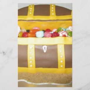 Papelería Pastel de cofre
