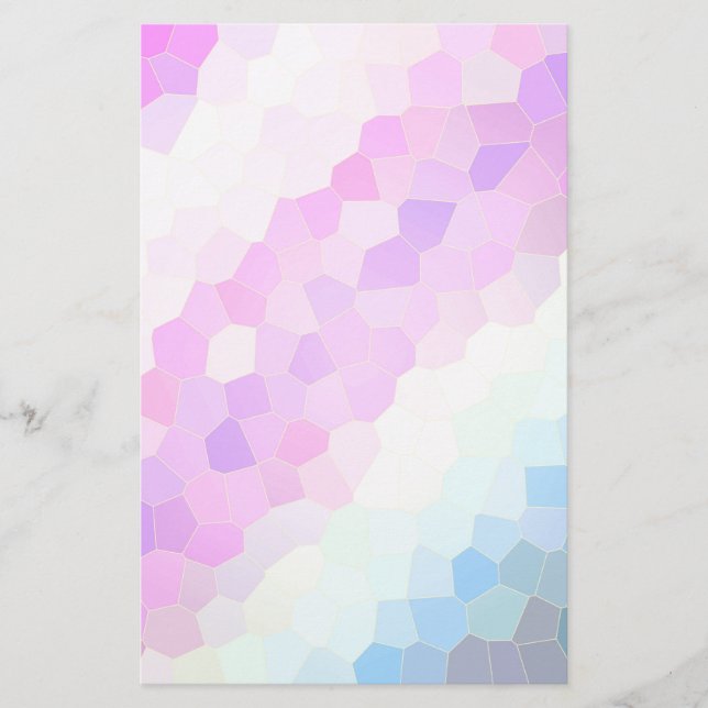 Papelería Pastel Mosaic (Anverso)