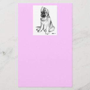 Papelería Pastor alemán