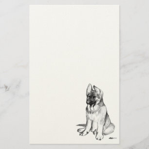 Papelería Pastor alemán