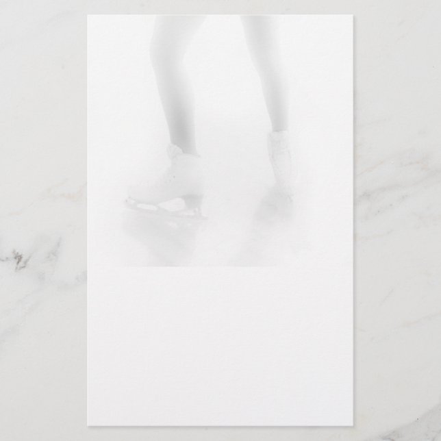 Papelería Patinaje sobre hielo (Anverso)