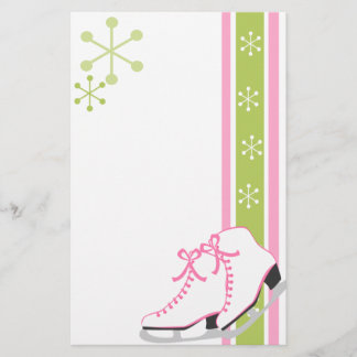 Papelería Patines De Hielo De Snowflake