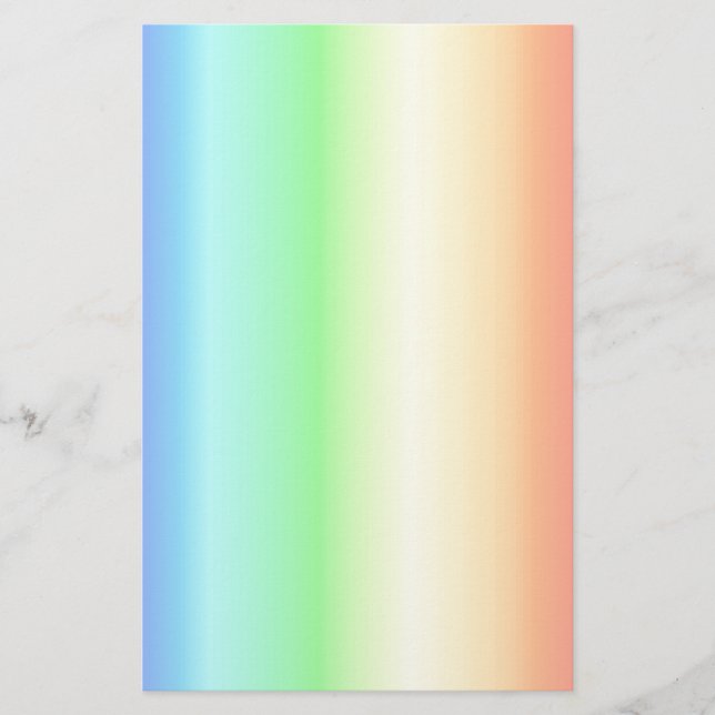 Papelería Patrón arcoiris 1 (Anverso)