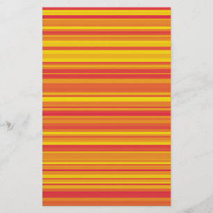 Papelería Patrón continuo de rayas amarillas naranjas