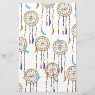 Papelería Patrón de Dreamcatcher